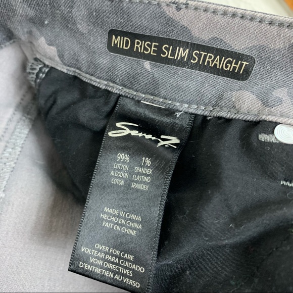 Seven 7 | Mid Rise Slim Straight - Picture 6 of 9